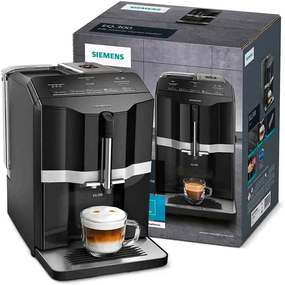 Máy Pha Cafe Tự Động Siemens TI35A509DE EQ.300 Black 0